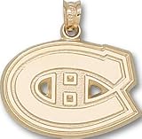 Montreal Canadiens "C" Logo 5/8" 10K Charm/Pendant