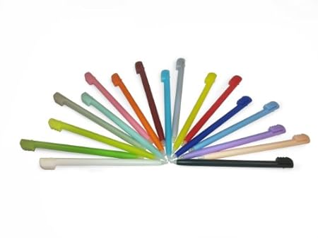 Gator Crunch Ultimate 17 Pack Stylus Pen Set for Nintendo DS Lite - (Retail Version Bonus Pack, 4 Glow-In-The Dark Styluses Included)