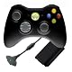 Xbox 360 Play & Charge Kit with Black Controller by Microsoft Software