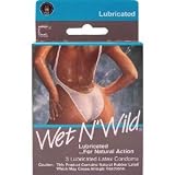 Contempo Wet and Wild Condoms 3 Pack   Retail Box