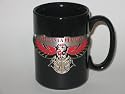 ATLANTA HAWKS 15 oz. Ceramic COFFEE MUG with Pewter Team Logo