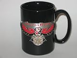 ATLANTA HAWKS 15 oz. Ceramic COFFEE MUG with Pewter Team Logo