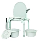 Drop Arm Commode