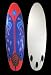 New 6' Foamie Board Surfboard Surfing Surf Board Perfect for beginners