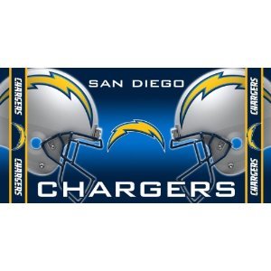 San Diego Chargers Beach/Bath Towel