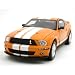 Search : Shelby 2007 OrangeW/ Silver Stripes 40th Anniversary 1:18 Die Cast Car