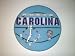 NORTH CAROLINA TARHEELS BASKETBALL WALL CLOCK