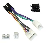 Adaptateur pour autoradio ISO compatible DAIHATSU TOYOTA LEXUS