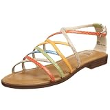 Mia 2 Womens Happy Criss Cross Straps Flat
