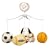 Bedtime Originals Champ Snoopy Musical Mobile, Blue