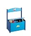 Zeller 13474 Kinder-Sitzbank "Boys", MDF / 41 x 26 x 51