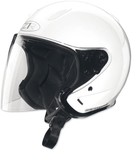 Z1R Ace Open Face Motorcycle Helmet Solid White 3X
