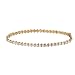 9ct Gold Ladies 0.50ct S Link Diamond Bracelet