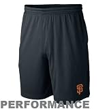 Nike San Francisco Giants Black Dri-FIT MLB Performance Training Shorts