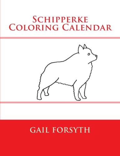 Schipperke Coloring Calendar