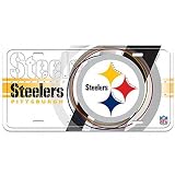Pittsburgh Steelers License Plate: Aluminum Street Flair License Plate