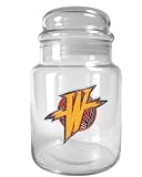 NBA Golden State Warriors 31-Ounce Glass Candy Jar - Primary Logo