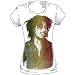 Bob Marley - Rasta Fade Womens T-Shirt in White