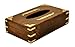 SouvNear 10 Inch Tissue Box Holder Tissue Cover Paper Dispenser Rectangular Brown Decorative Tissue Boxes