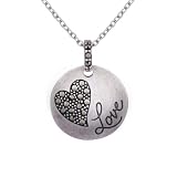 Sterling Silver Marcasite Heart 
