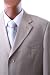 Men's Single Breasted Tan 100% Virgin Wool Super Gabardine Dress Suit