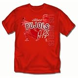 Los Angeles Angels MLB Albert Pujols #5 Players" Boys Tee (Medium)"