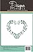 Delft Heart Cookie and Craft Stencil CM048 by Designer Stencils