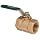 Milwaukee Valve BB2-102 Series Bronze Butterfly Valve, Unibody, Stainless Steel 304 Disc, Lever Handle with Memory Stop, NPT Female