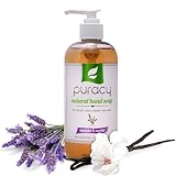 Puracy Natural Liquid Hand Soap, Lavender & Vanilla, 12 Ounce (Pack of 4)