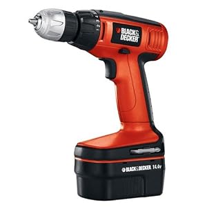Black and Decker CDC140ASB 14.4-Volt Compact Drill with 20 Accessories by 
