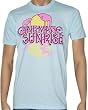 CINEMATIC SUNRISE - Flamingo - Blue T-shirt
