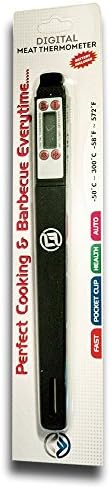 Digital Meat Thermometer: Free Ebook " the Meat Probe Knows Best " for BBQ Grilling to Kitchen Cooking: Breads, Leftovers, Candy * Confident Cooks Know Proper Cooking Temps to Prevent Foodborne Illness: No Risk Guarantee * Best Buy Today!