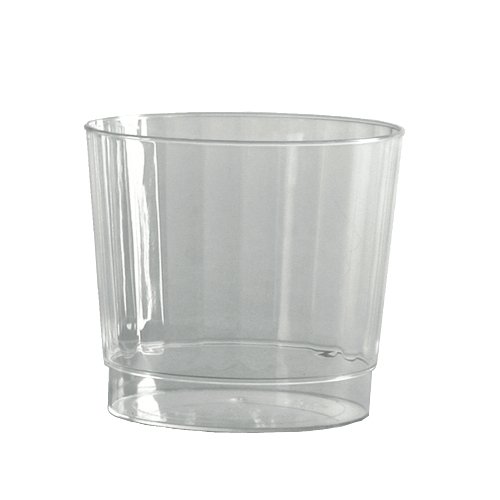 Crystal Cut 9 oz Plastic Rocks Glasses 20 per Pack vcngkhk