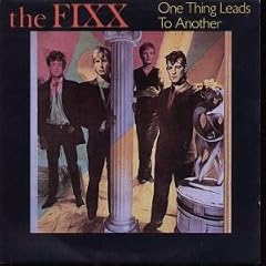 ONE THING LEADS TO ANOTHER 7" (45) UK EMI 1983 B/W OPINIONS (FIXX5) GROUP PIC SLEEVE
