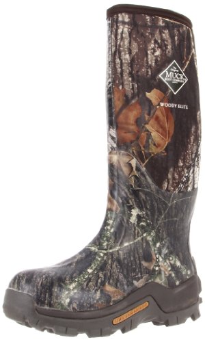 The Original MuckBoots Adult Woody Elite Boot,Camo/Bark,9 M US Mens/10 M US Womens