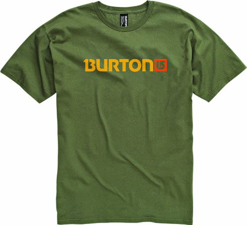 Burton Herren T-Shirt LOGO HORIZONTAL, MILITARY GREEN, S, 257417