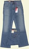 HIS Sunny Stretch BootCut Jeans blau E.26 - D38/L29 (H.I.S.)