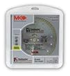 MK Diamond 167024 10" x 5/8" Contractor Quality Wet/Dry Cutting Turbo Rim Diamond Blade for Masonry