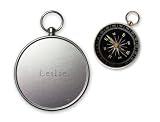 Small Compass - Engraved Name On The Back: Leslie
