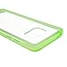 Galaxy S7 Case, Ebakx[Acrylic Clear Cushion] Transparent Colorful Acrylic Clear Hard Case for Samsung Galaxy S7 Hybrid Bumper and Ultra Slim Clear Back Hard Panel Cover (Crystal Clear Green)