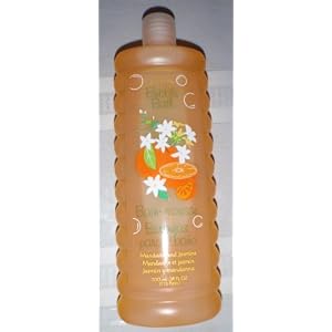 Avon Bubble Bath Mandarin And Jasmine 24oz.