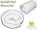 Wool mattress pad with Organic Cotton covering - Queen
