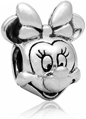 Many Styles To Choose From - Charms Beads Pendents Beads On SALE Best Selling Gifts (Fits Pandora, Troll, Baigi, Chamilia, Zable, &amp; Similar Bracelets Necklaces) (Minnie Mouse Disney)