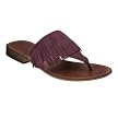 Women's Xhilaration&reg; Taryn Fringe Sandal - Purple