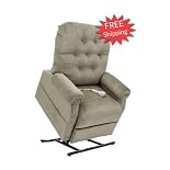 Mega Motion LC-200 Three Position Button Back Lift Chair, Sage
