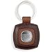 Cross 1846 Leather Collection  Key Fob Dark Chocolate with Milk Chocolate(AC167-2)