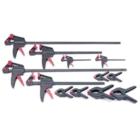 KR Tools 27852 Pro Series 12-Piece Clamp and Spreader Set by KR Tools