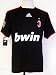 Milan away 09/10 # 80 Ronaldinho size L soccer jersey