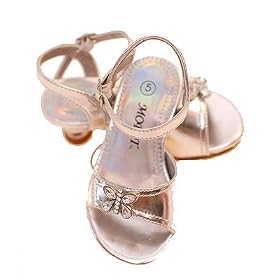 Toddler Little Girls Shoes SILVER Sandal Special Occasion MODIT 5 4 Toddler Little Girls Shoes SILVER Sandal Special Occasion MODIT 5-4