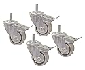 Kreg PRS3090 3" Dual Locking Caster-Set (4 Piece)